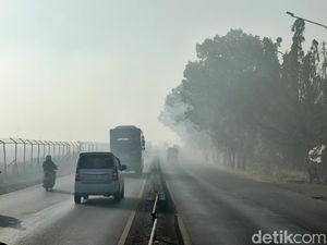 Kabut Asap Makin Tebal, Jam Sekolah di Banjarbaru Diundur Jadi Pukul 09.00 Wita