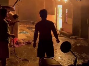 Rumah Produksi Garmen Ludes Terbakar gegara Lupa Matikan Kompor