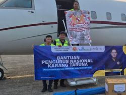 Karang Taruna Nasional Salurkan Bantuan Tenda ke Korban Gempa NTT