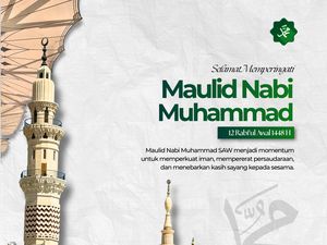 47 Contoh Poster Maulid Nabi 2026 Terbaru, Download Gratis di Sini!