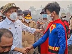 Dari Relawan Karhutla, Rudiansyah Superman Dijanjikan Jadi Polisi Hutan