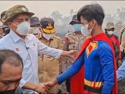 Dari Relawan Karhutla, Rudiansyah Superman Dijanjikan Jadi Polisi Hutan