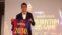 Rodri Resmi Jadi Pemain Baru Barcelona!