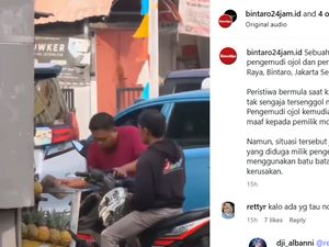 Ngamuk Hantam Motor Pakai Batu, Sopir Alphard Minta Maaf