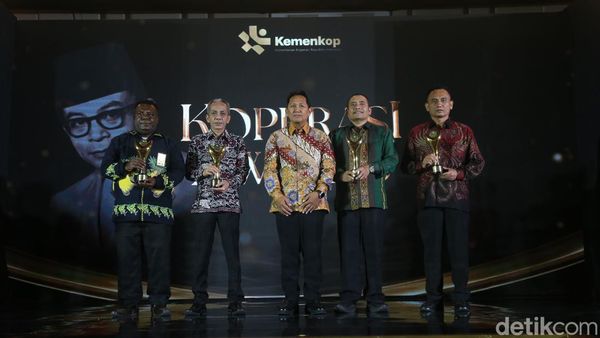 4 Kepala Dinas Koperasi Raih Penghargaan Koperasi Awards 2026