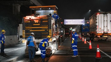 Ada Pekerjaan Preservasi, Jasa Marga Imbau Pengguna Jalan Tol Waspada