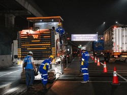 Ada Pekerjaan Preservasi, Jasa Marga Imbau Pengguna Jalan Tol Waspada