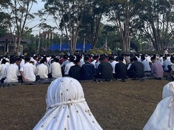 Karhutla di Palangka Raya, Ribuan Mahasiswa dan Pelajar Gelar Zikir-Doa Bersama