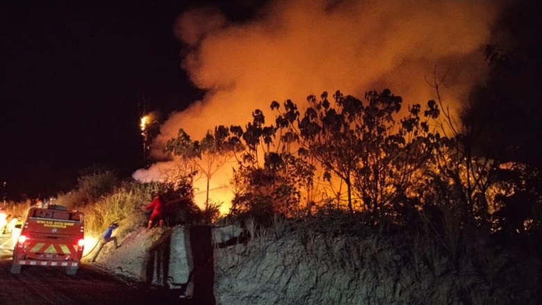 Karhutla Meluas, 415 Ha Lahan di Kutai Barat Kaltim Terbakar