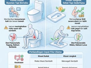 Bingung Pilih Kloset Duduk atau Jongkok? Begini Pertimbangannya