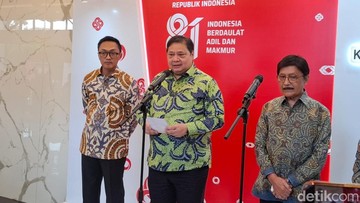 Berita dari Detik Finance: Airlangga Bantah Tudingan RI Bantu China Hindari Tarif AS, Beberkan Bukti Ini
