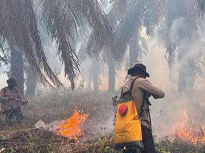 Polda Sumsel Gerak Cepat Padamkan Karhutla di OKI