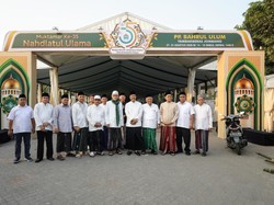 Rais Aam PBNU KH Miftachul Tinjau Kesiapan Muktamar Ke-35 di Tambakberas