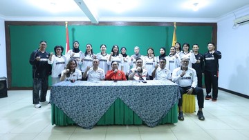 AVC Continental: Ditunggu Lawan-lawan Berat, Ini Target Timnas Voli Putri RI!