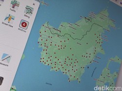 Kalimantan Dipenuhi Titik Api di Google Maps, Warganet Kaget
