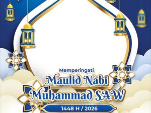 27+ Twibbon Maulid Nabi 2026 Gratis, Yuk Ramaikan di Media Sosial!