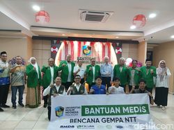 UMI Kirim Relawan Medis dan Obat-obatan Bantu Korban Gempa NTT