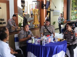 Kunjungi Polres Tabanan, Nyoman Parta Bahas Berbagai Persoalan Kamtibmas