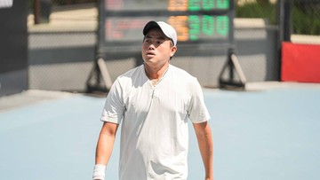 Men's World Tennis Championship: Anthony Susanto Sempurna di Fase Grup