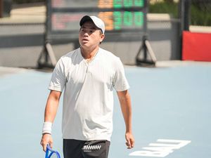 Mens World Tennis Championship: Anthony Susanto Sempurna di Fase Grup