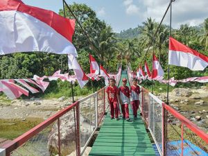 Bantu Mobilitas Warga, Puluhan Jembatan Garuda Dibangun di Sulteng