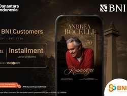 BNI Hadirkan Akses Eksklusif Menikmati Andrea Bocelli Romanza di Indonesia