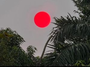 Heboh Matahari Merah Pekat di Palangka Raya, BMKG Jelaskan Penyebabnya