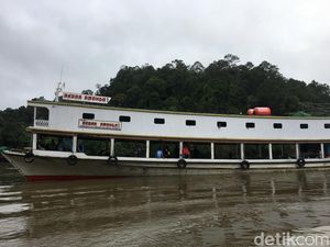 Mahakam Surut dan Longboat Tak Bisa ke Long Apari, Jalan Darat Banyak PR-nya
