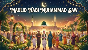 25 Ucapan Maulid Nabi Muhammad SAW 1448 H/2026, Penuh Doa dan Menyentuh