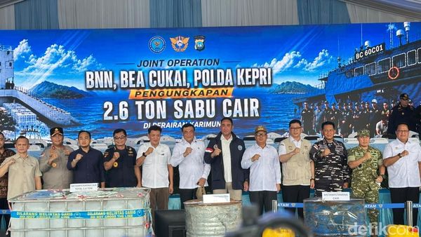 Kasus 2,6 Ton Sabu Cair Dibongkar, Menko Polkam: RI Tak Boleh Jadi Pasar