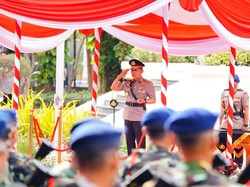 Kapolri Pimpin Upacara Hari Juang Polri, Kobarkan Semangat Wujudkan Kemajuan Bangsa