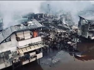 Data 50 Ruko Pasar Sungai Duri yang Terbakar, Kerugian Ditaksir Rp 70 Miliar