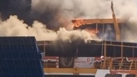Tak Ada Korban Jiwa dalam Kebakaran KMP Bontang di Ketapang Banyuwangi