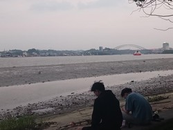 Air Laut Mulai Masuk Mahakam, Stok Air Baku Kaltim Masih Aman
