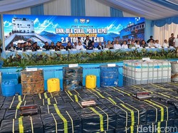 Kapal Pengangkut 2,6 ton Sabu Cair di Kepri Terdeteksi Sejak Desember 2025