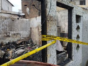 Penampakan Rumah Warga di Paseban Jakpus Ludes Terbakar