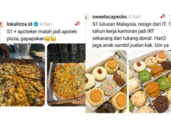 Salut! Lulusan S1 Ramai Pamer Kerjaan, Jualan Makanan hingga Potong Sapi