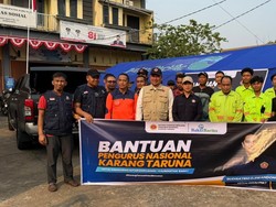 Pengurus Nasional Karang Taruna Bantu Penanganan Karhutla Sumatera