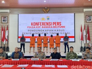Polisi Babel Gagalkan Penyelundupan Pasir Timah Ilegal 90,1 Ton