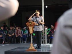 Saat Ojol Jadi Tamu Istimewa Hari Juang Polri di Polres Metro Bekasi Kota