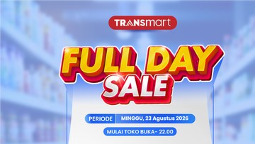 Serbu Transmart Full Day Sale Besok! Smart TV hingga AC Diskon 50% + 20%