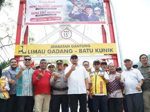 Andre Rosiade: Era Prabowo, Jembatan Gantung Limau Gadang Dibangun Kembali