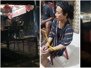 Cabuli Pelajar, Waria di Pesisir Barat Lampung Ditangkap Saat Sedang Manggung
