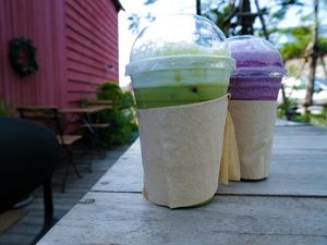 Lagi Viral Minuman Ube Matcha Latte, Ini Kandungan Nutrisi Pentingnya