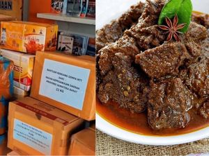 Salut! Sumbar Gotong Royong Kumpulkan 1,6 Ton Rendang untuk Korban Gempa NTT
