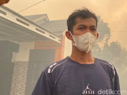 Begini Potret Kabut Asap di Banjarbaru yang Dinilai Gubernur Tak Parah
