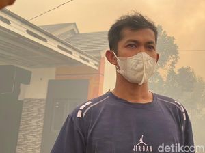 Begini Potret Kabut Asap di Banjarbaru yang Dinilai Gubernur Tak Parah