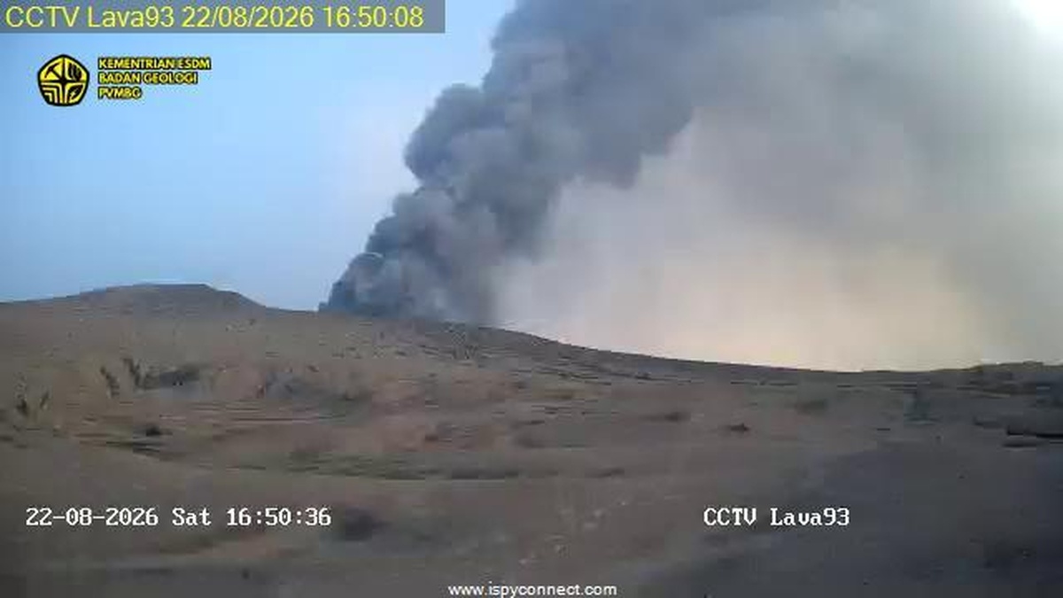 Erupsi Terbaru Anak Krakatau Belum Berpotensi jadi pemicu Tsunami Seperti Tahun 2018