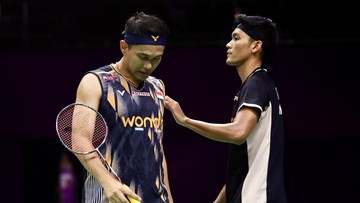 Tersingkir di Perempatfinal, Fajar/Fikri Tak Bisa Keluar dari Tekanan
