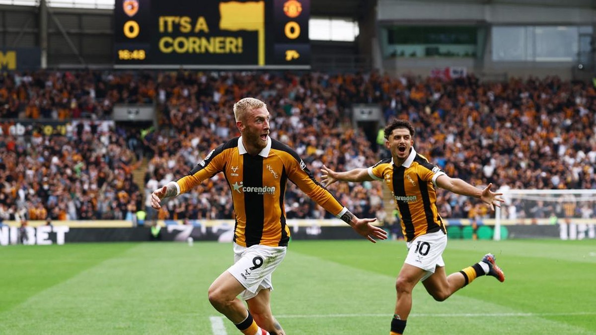 Hull City sukses kalahkan MU pertama kalinya di Premier League. (Action Images via Reuters/Lee Smith)